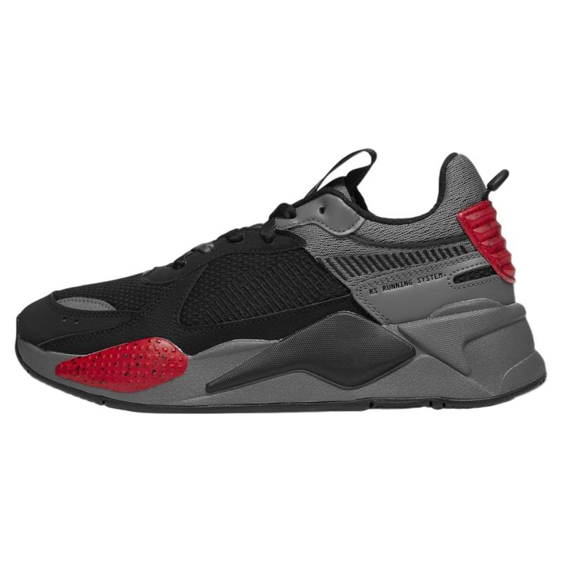 Men's Puma RS-X Halves Castlerock Puma Black-High Risk Red (385754 01)