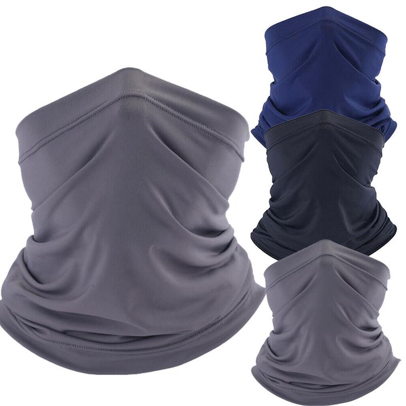 Outdoor Motorcycle Fishing Neck Gaiter Balaclava Half Face Cover Scarf