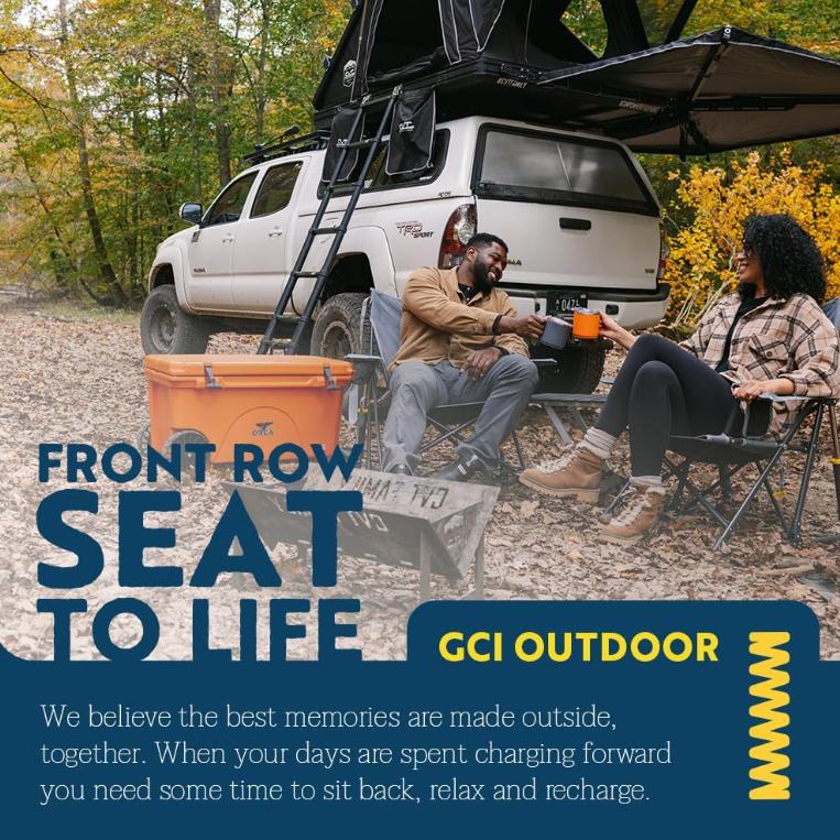 [ Flash Sale ] G C I Outdoor Kickback Rocker Camping Chair