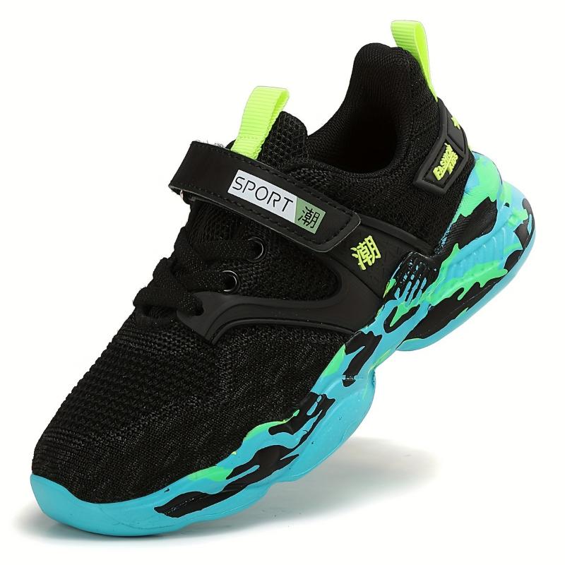 Boys Girls Running Shoes Breathable Lightweight Comfy Athletic Shoes Outdoor Non Slip Walking Shoes For Children, Kids Sneakers, Spring And Summer