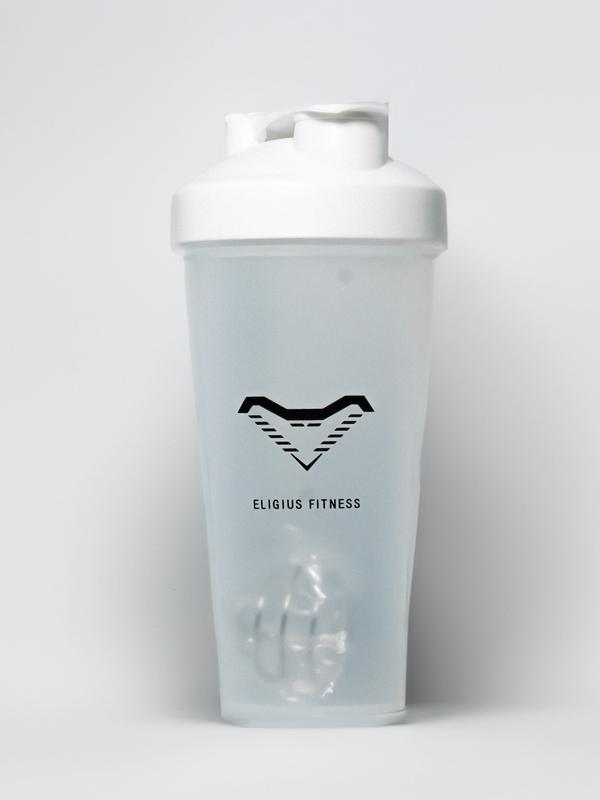 Eligius Fitness Shaker Bottle - 600ml Capacity with Pop Top Lid & Carry Loop Handle Reusable  Bottles