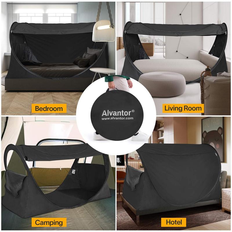 Alvantor Cost-effective Privacy Bed Tent, Great Solution For People With Sleep Issues