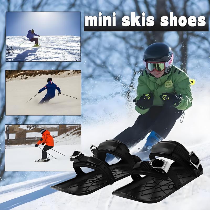 Mini Snowboard Shoes, 1 Pair Winter Sports Wearable Snowboard Shoes, Mini Ski Snow Walking Shoes, Snow Shoes for Outdoor Skiing