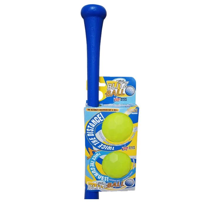 Blitzball Plastic Bat and Two Ball Combo