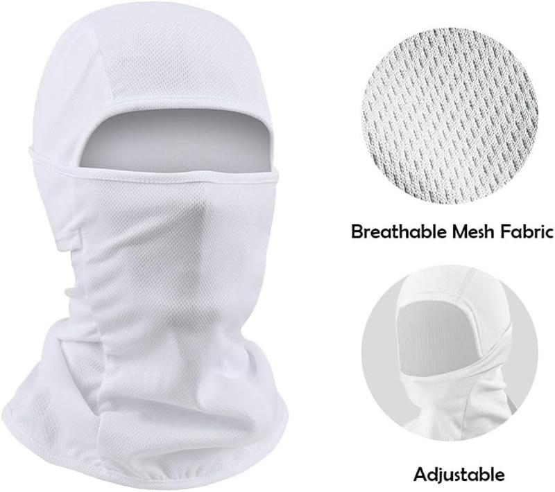 2 Pack Ski Mask for Men Women Balaclava  Mask Summer Shiesty Mask Full  Mask for   Sun UV Protection