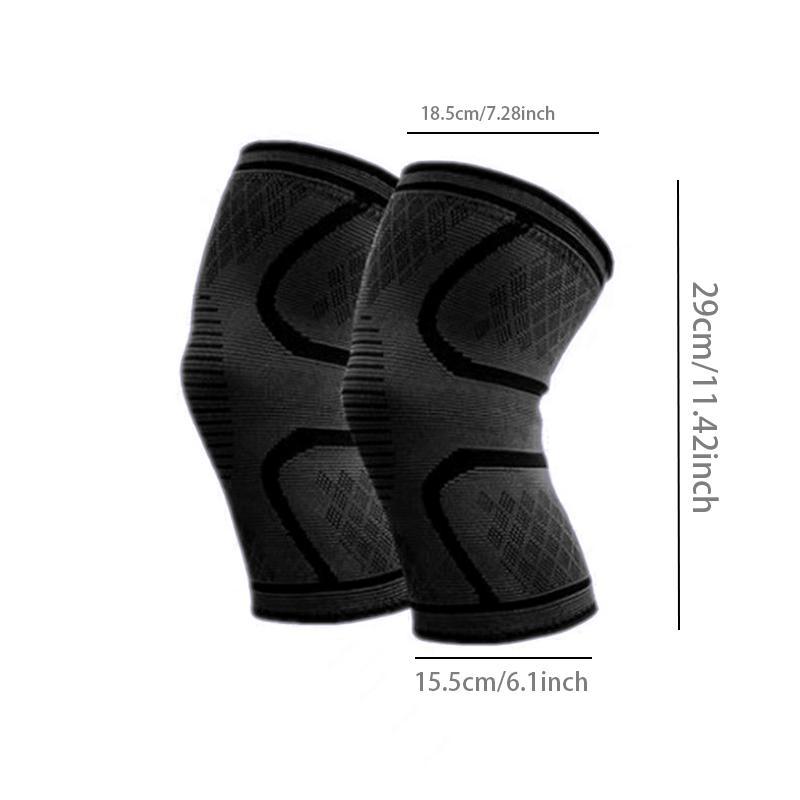 Knee Protector for Men & Women, 1 Pair Non-slip Sports Knee Pad, Soft Breathable Knee Sleeve, Protective Gear for Fitness Running Cycling Basketball, Gym Accessories