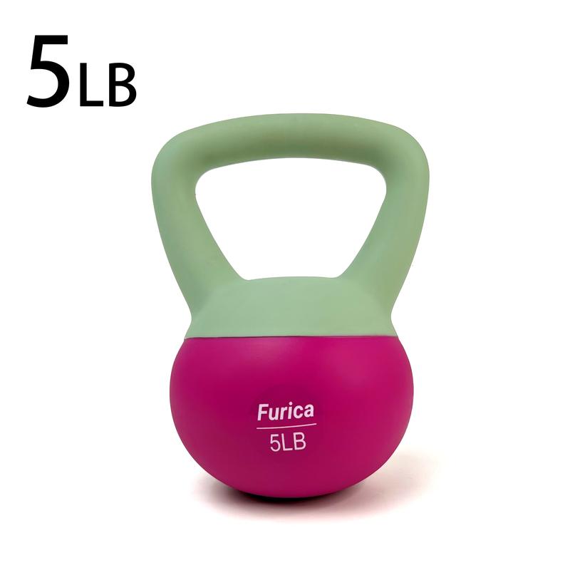 1Pcs Red Kettle Bell Weighing 5-30lb, Suitable for Different Exercise Cycles, Enhancing Strength, Suitable for Families or Fri