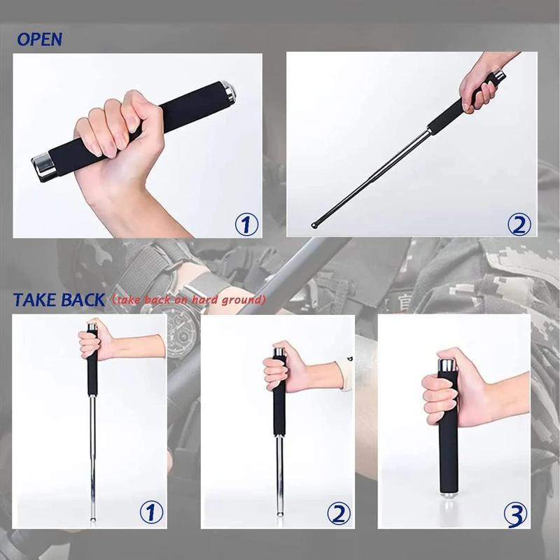 Outdoor Folding Stick for Camping Hiking Backpacking - Multi-Function Tool