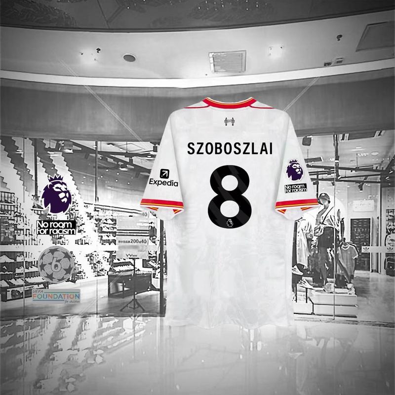 Liverpool jersey second away new style 2425 Premier League Arnold, Sobos, Loy football jersey