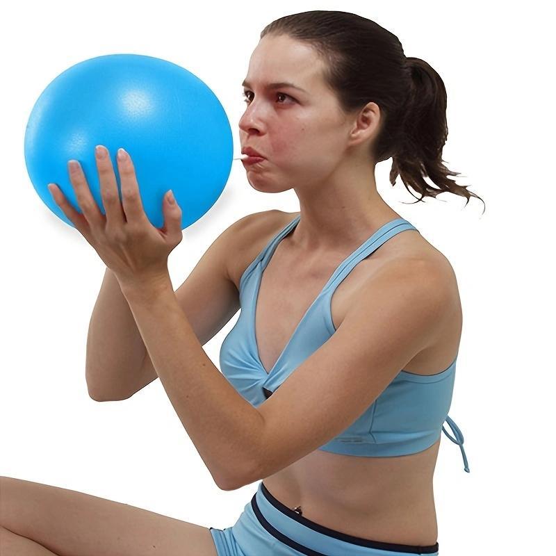 Pilates Ball, Solid Color Yoga Ball, Durable Pilates Fitness Ball, Home Workout Gym Exercise Equipment, yogachallenge