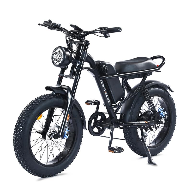 DRIFT.SLIDE 1500W Peak Power Electric Bike for Adults, 28 MPH 60 Miles Electric Moped Style Bike, 48V 20.8 Ah UL 2849 Removable Battery, 7 Speed 20