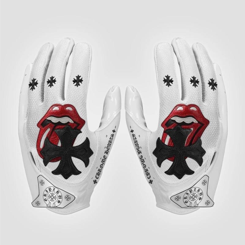 Snow White football gloves