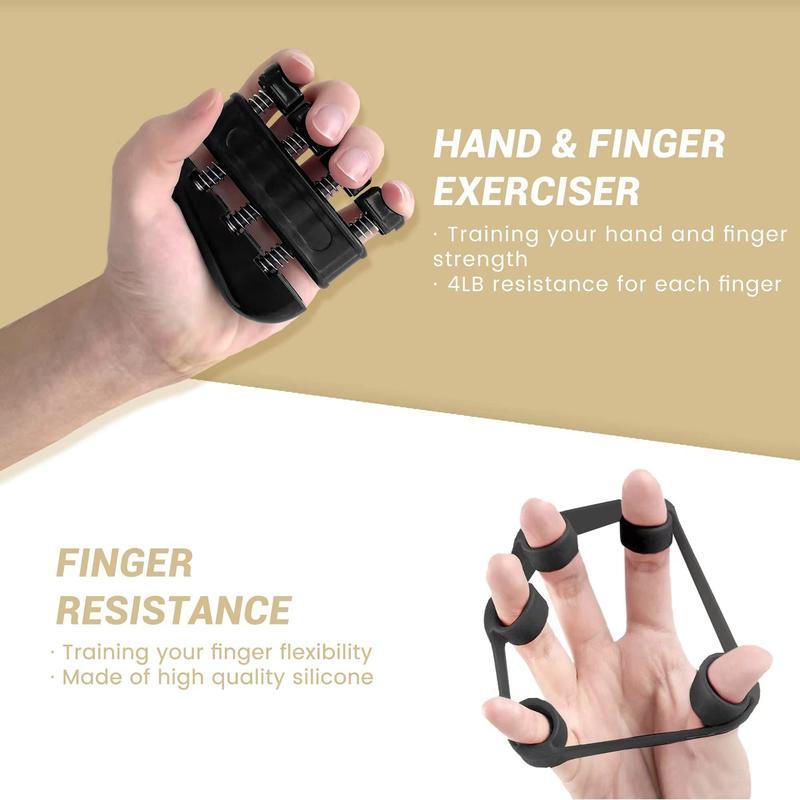 Grip Strengthener Forearm Strengthener Hand Grips Strengthener Kit - 5 Pack Adjustable Resistance Passbye