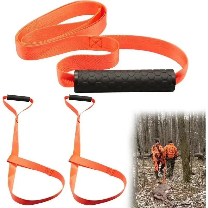 Deer Drag Harness Durable Hunting Deer Belt With Handle Portable Puller Dragging Pull Rope Multipurpose Band For Outdoor Farm