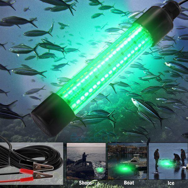 90000000LM Green White LED light deepsea underwater boat Fishing lure fish light