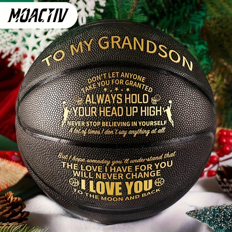 International Standard Size Special Basketball With A Pump - Perfect Gift To Show Your Grandson How Much You Love Them