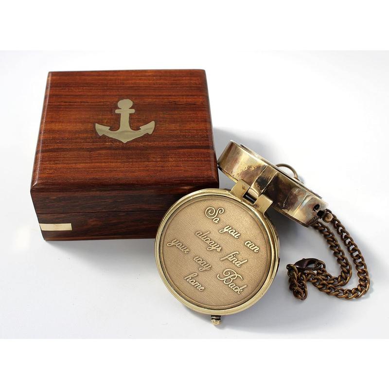 Camping Compass Engraved with So You Can Always Find Your Way  Home, Gift Compass for Christmas