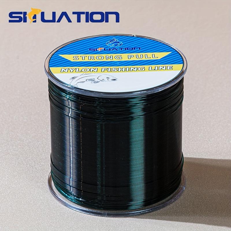 SIUATION Nylon Fishing Line 500m 547YDS Giant Fishing Line Large Fishing Line Main And Auxiliary Universal Fishing Line Super Soft Fishing Line Super Stretch Nylon Line 10LB 15LB 20LB 28LB 32LB 40LB