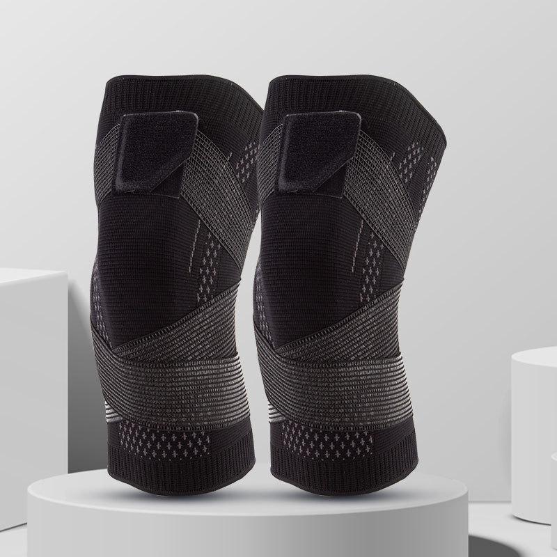 Sports knee pads made of breathable nylon for both men and women