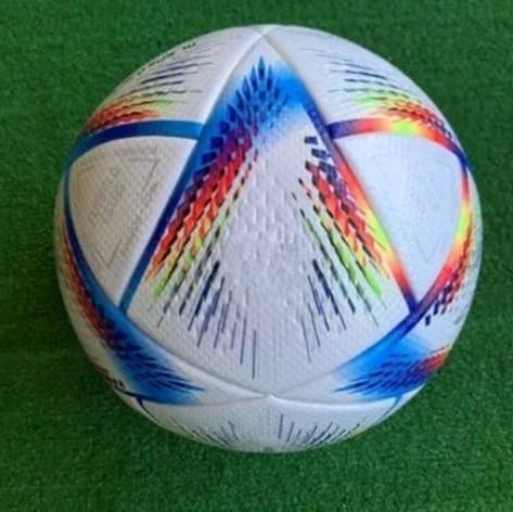 Soccer Ball #5 for Training and Practice in Red and Brawn Colors