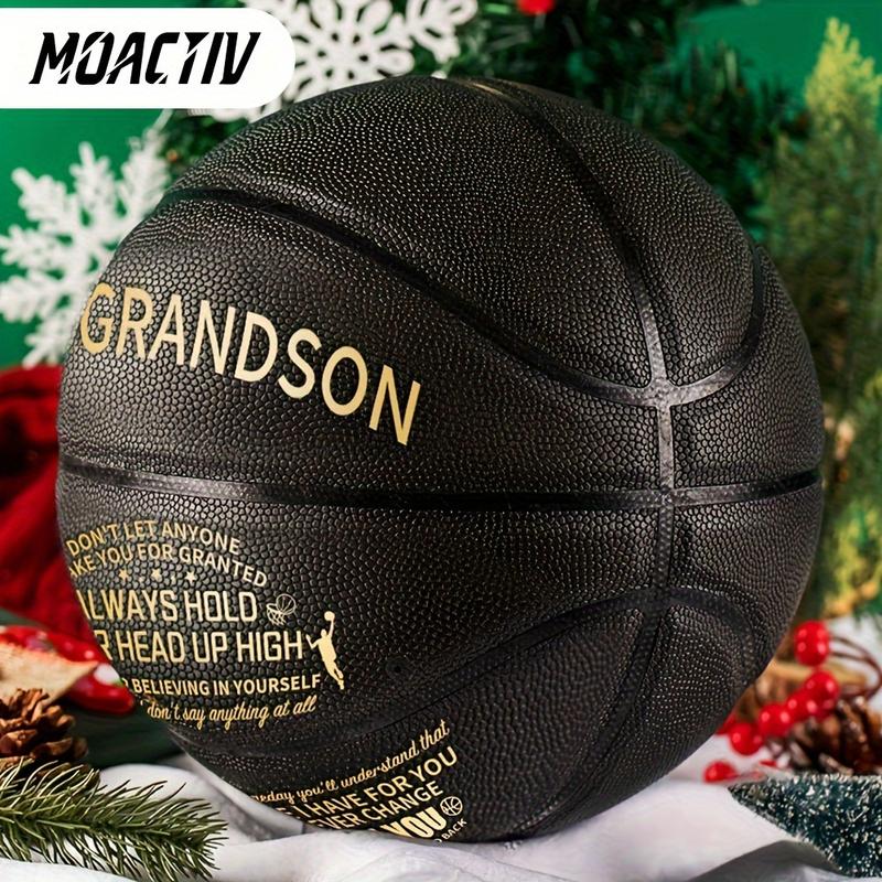 International Standard Size Special Basketball With A Pump - Perfect Gift To Show Your Grandson How Much You Love Them