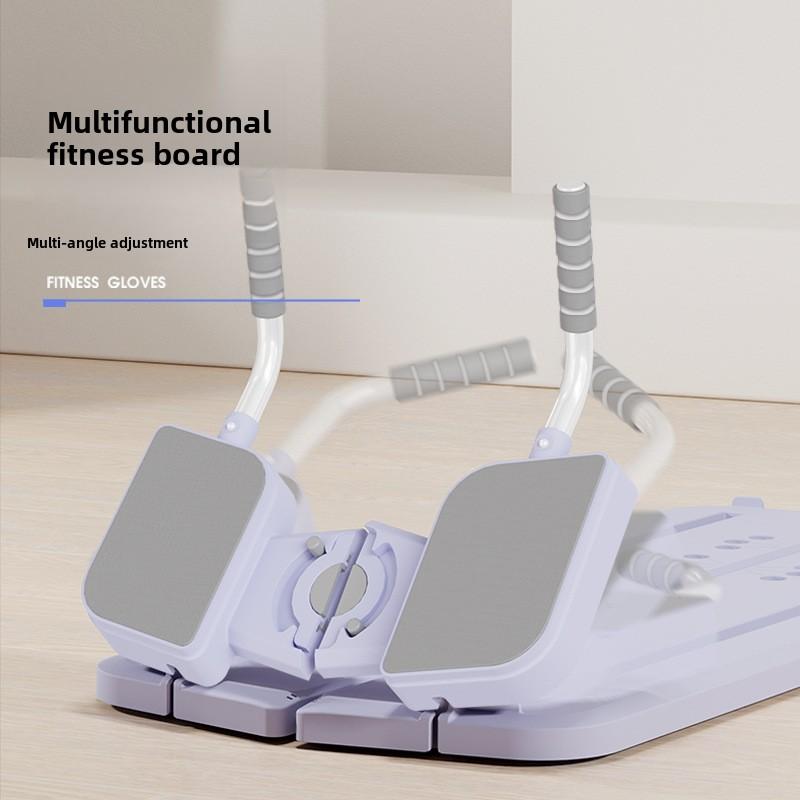 Skiing Multi-Functional Supine Board Abdominal Wheel Fitness Board Sports Pilates Yoga Fitness Equipment Roll Web Ladies