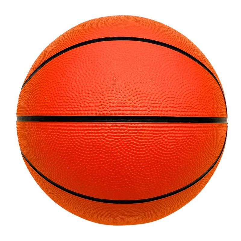 Mini Rubber Basketball, 7-Inch Diameter, Kids Outdoor Sports, Ages 3+