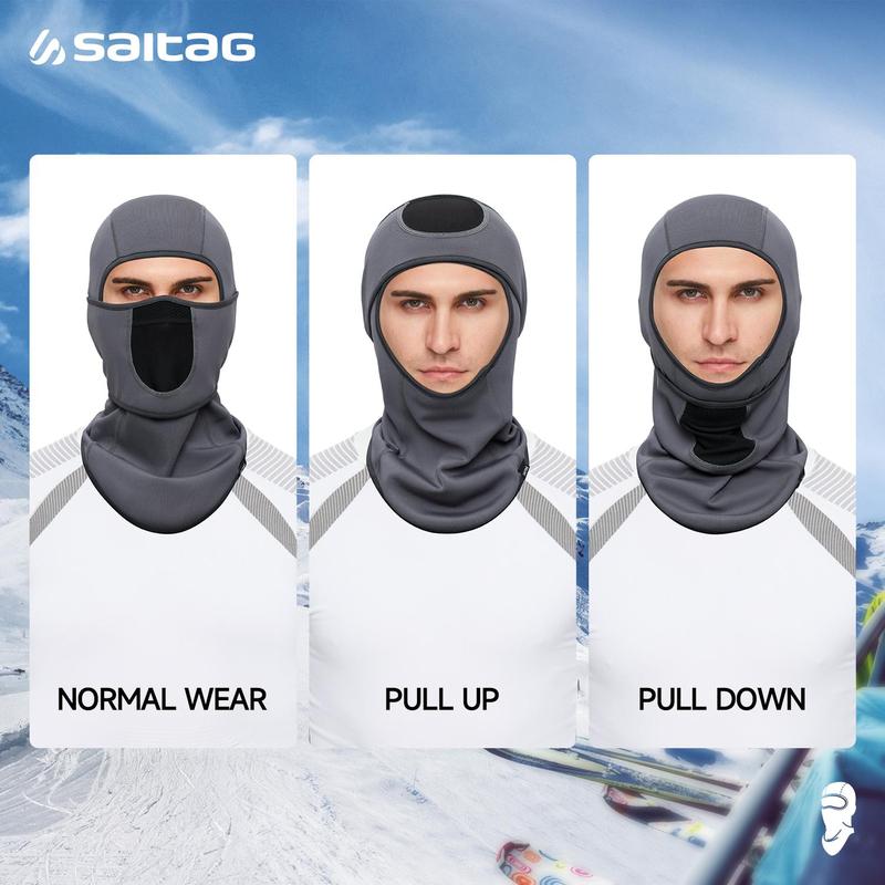 Balaclava Ski Mask, 1 Set Warm Face Mask for Cold Weather, for Winter Skiing Snowboarding Motorcycling Ice Fishing, Outdoor Work Essential