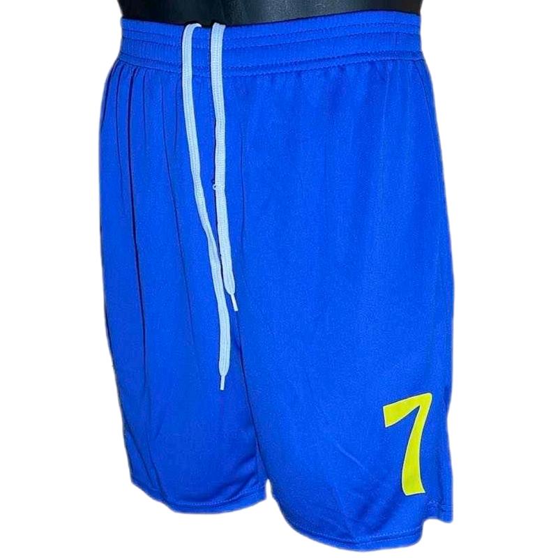 Brazil Unisex Soccer Shorts - Iconic #10 and #7 Sizes Small to X-Large