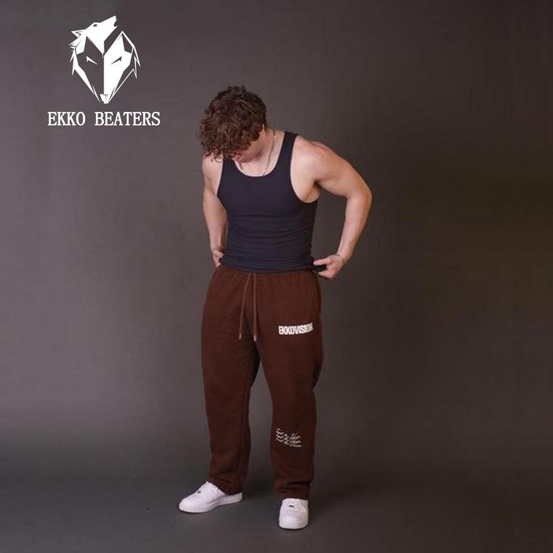 EKKO BEATERS Mens Fitness Tank Tops Sleeveless Shirt Sports EKKO BEATERS Tank Tops Vest