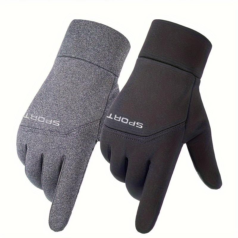 Winter gloves - warm, windproof and waterproof, compatible with touch screens for cycling and driving