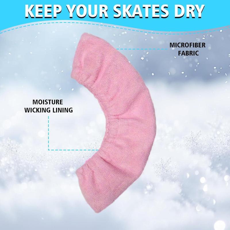 Ice Skate Blade Cover, 2 Counts set Ice Skate Blade Protector, Ice Skating Blade Cover, Winter Sports Equipment for Women & Men