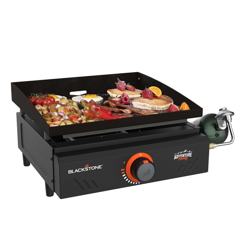 Blackstone Adventure Ready Single Burner 17” Tabletop Griddle with Non Slip Feet