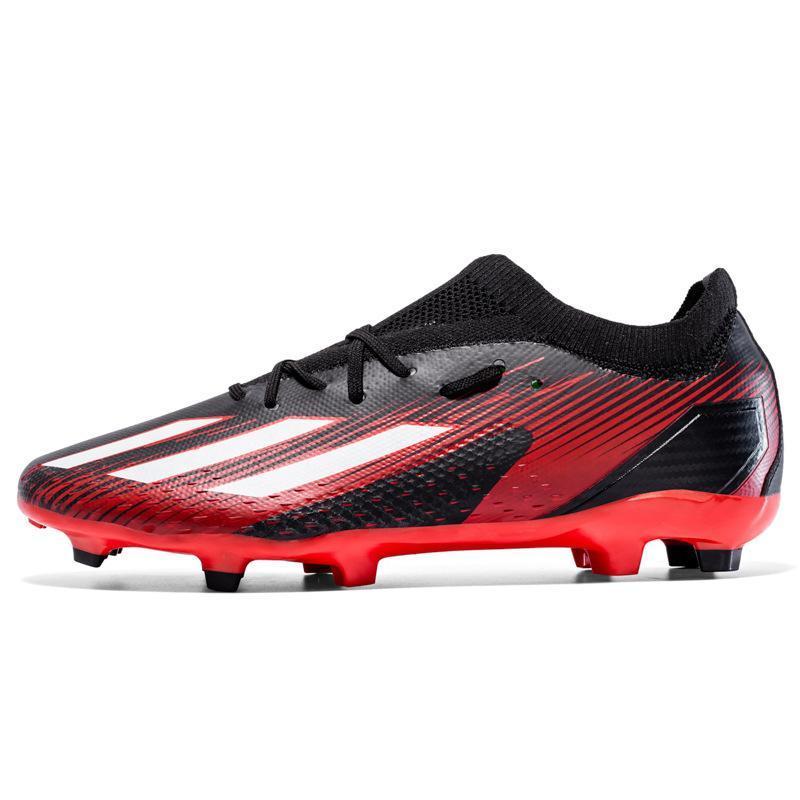 Mens Soccer Spikes Professional Turf Soccer Shoes Mens Indoor Outdoor Competition Training Athletic Big Boy's Sneakers green laces football boots