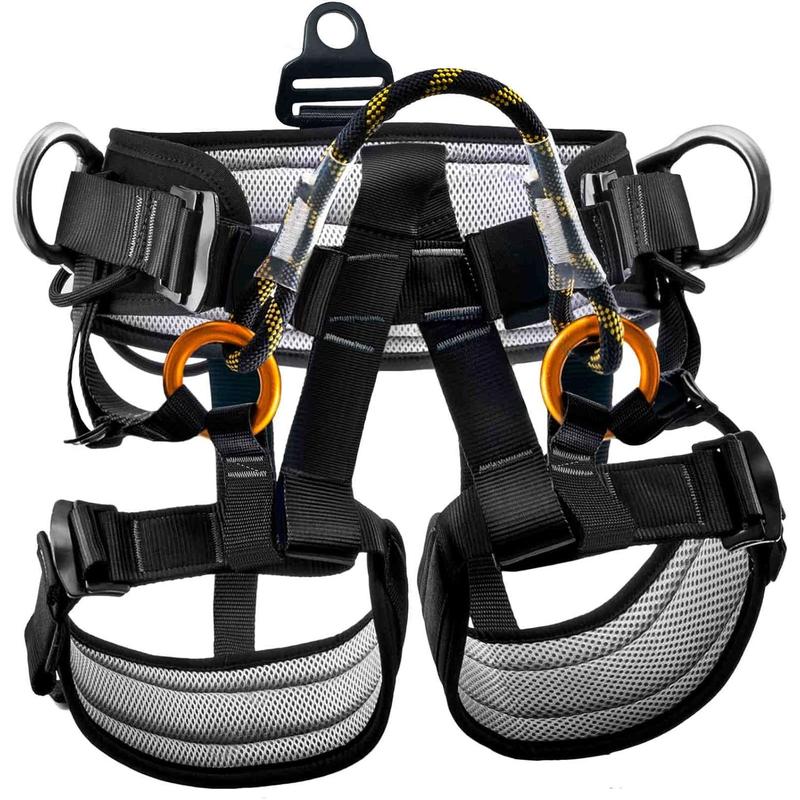 Climbing belts, Thicken Professional Large Size Safety Seat Belts for Tree Climbing, Rescuing Work, Rappelling and Other Outdoor Adventure Activities