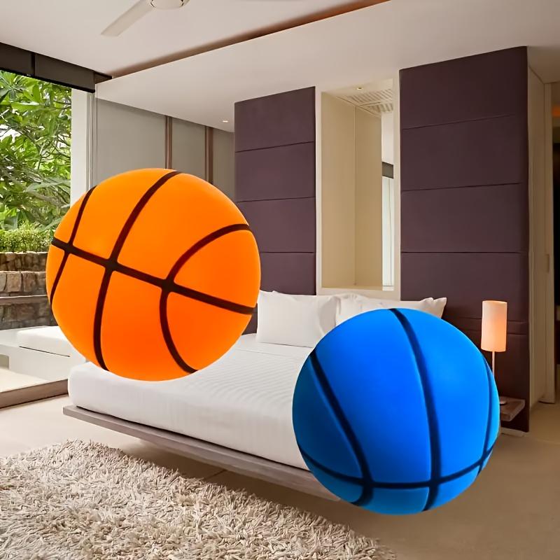 Silent Basketball - Perfect Holiday Gift, Orange Blue, Sports Equipment