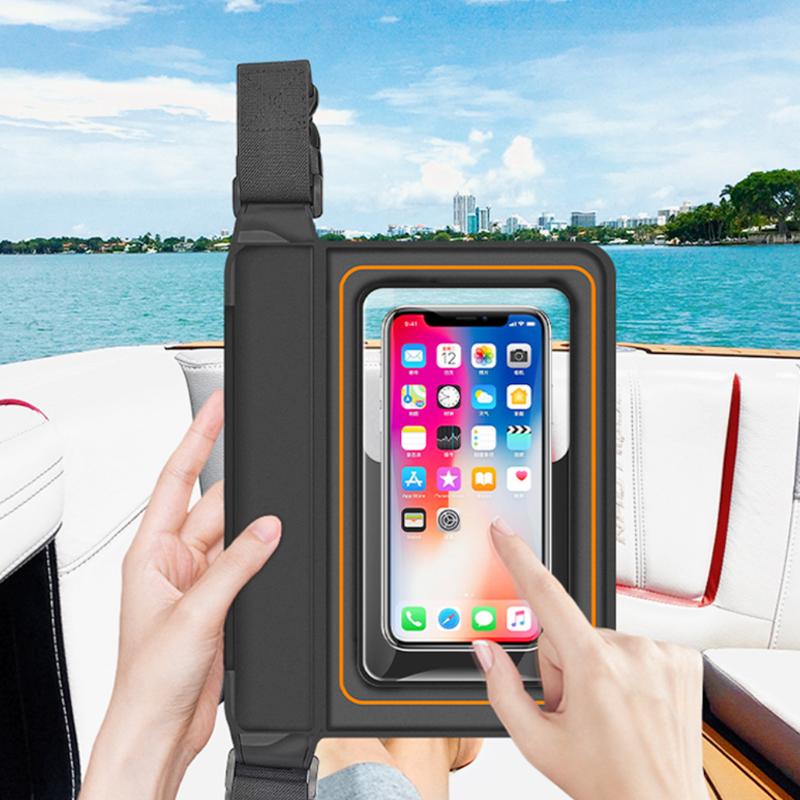 [Limited Time] Waterproof Fanny Bag Floating Cellphone Waist Pouch Adjustable Strap Swimming Beach Kayaking Boating Cash Cards Valuables Protection Pouch