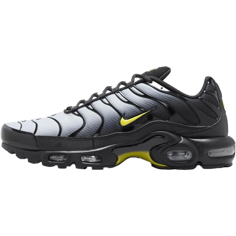 Men's Nike Air Max Plus Black Opti Yellow-Wolf Grey (DM0032 012)