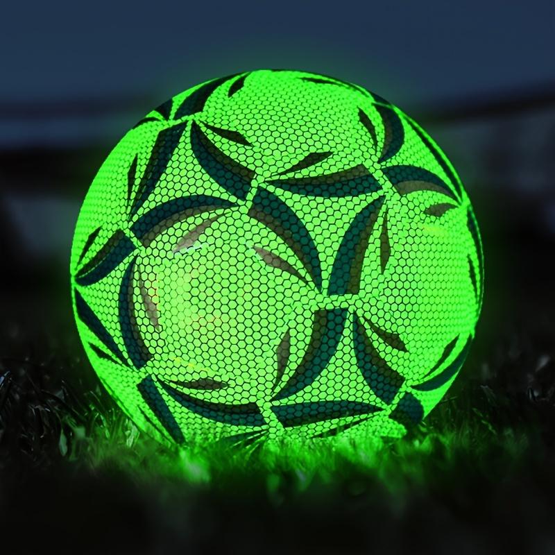 1pc Vibrant Fluorescent Green Professional Soccer Ball - High-Quality PU Match Ball for Outdoor Training, Home Entertainment, Backyard, and Beach Fun - Includes Pump and Mesh Bag freemason gloves new black nike tech jordan 5s