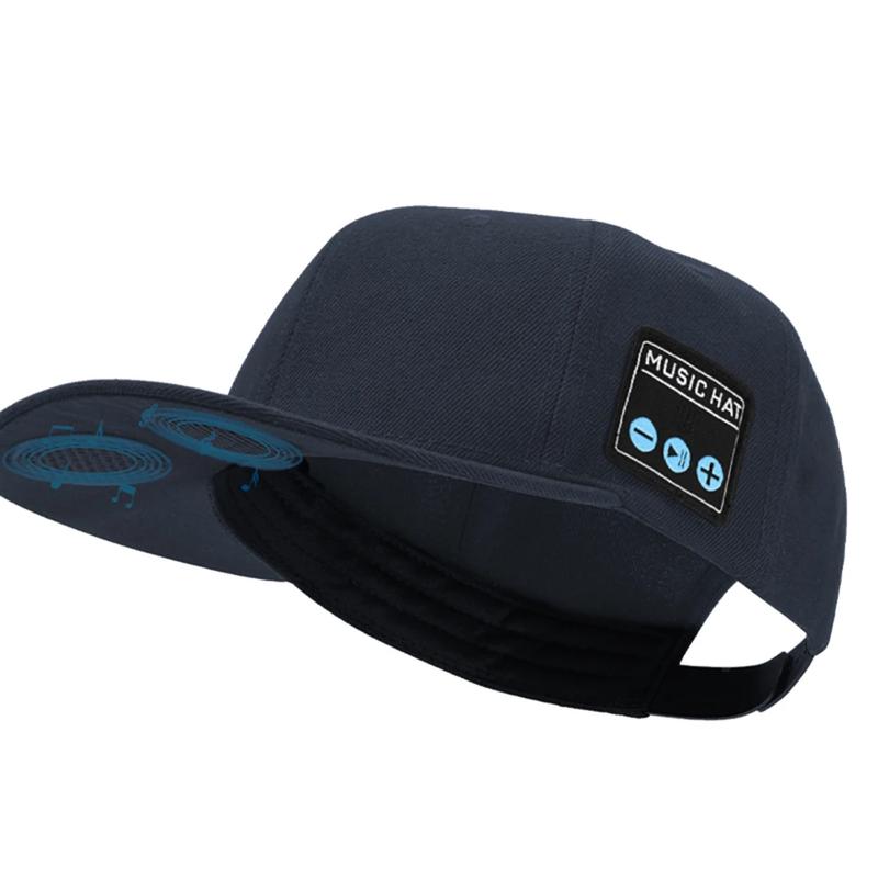 NEW Hat with Bluetooth Speaker Adjustable Bluetooth Hat Wireless Smart Loudspeaker Cap For Outdoor Sport Baseball Cap With Mic Christmas Gifts