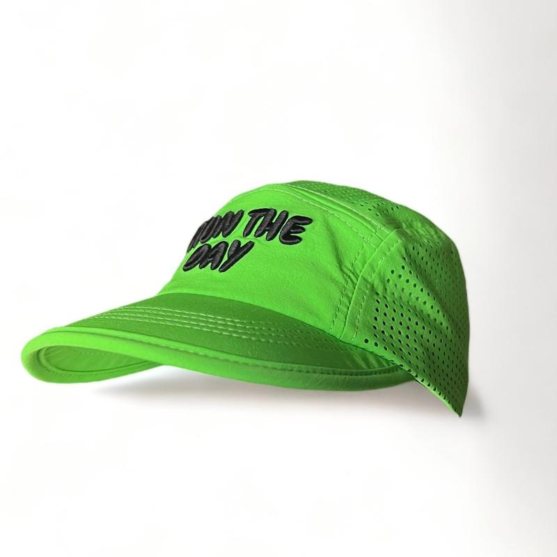 green machine - running hat