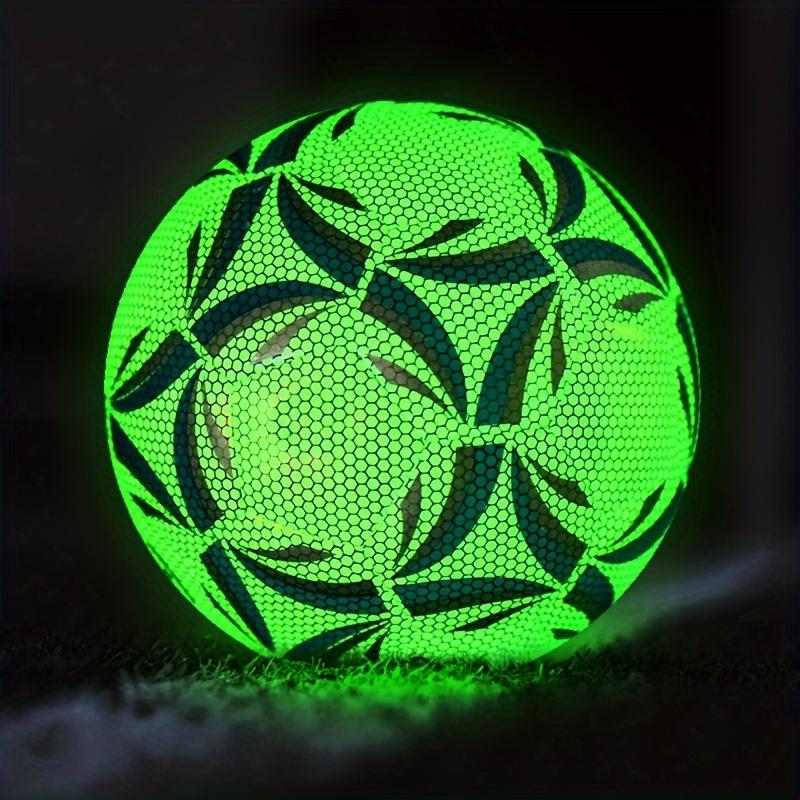 1pc Vibrant Fluorescent Green Professional Soccer Ball - High-Quality PU Match Ball for Outdoor Training, Home Entertainment, Backyard, and Beach Fun - Includes Pump and Mesh Bag freemason gloves new black nike tech jordan 5s