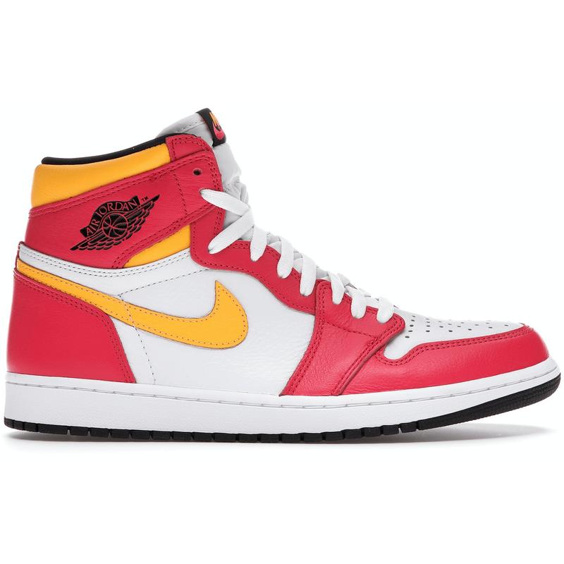 Pre-owned Jordan 1 Retro High OG Light Fusion Red