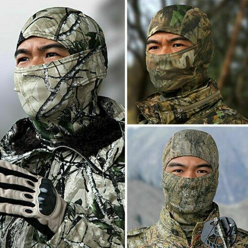 Balaclava Face Mask UV Protection Ski Sun Hood Tactical Camo Masks for Men Women