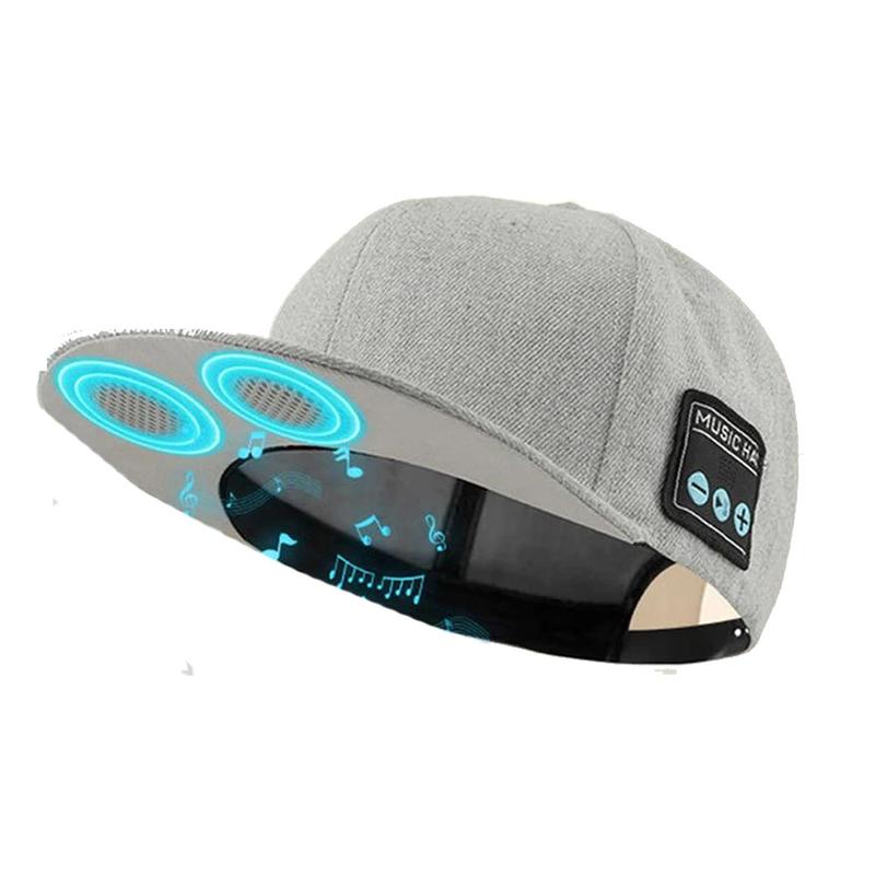 NEW Hat with Bluetooth Speaker Adjustable Bluetooth Hat Wireless Smart Loudspeaker Cap For Outdoor Sport Baseball Cap With Mic Christmas Gifts