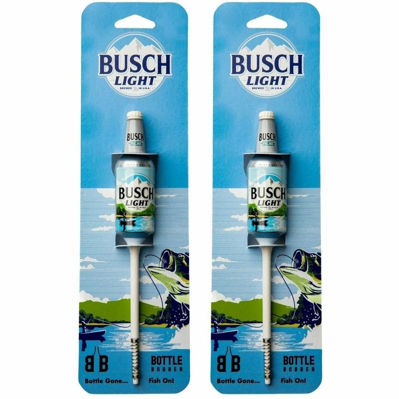 Southern Bell Brands Busch Light Fishing Bobbers - Pack of 2, Premium Fishing Tackle top  water tackle kit