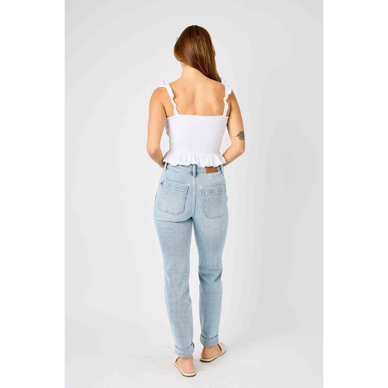 Judy Blue Vintage double cuff jogger judy blue