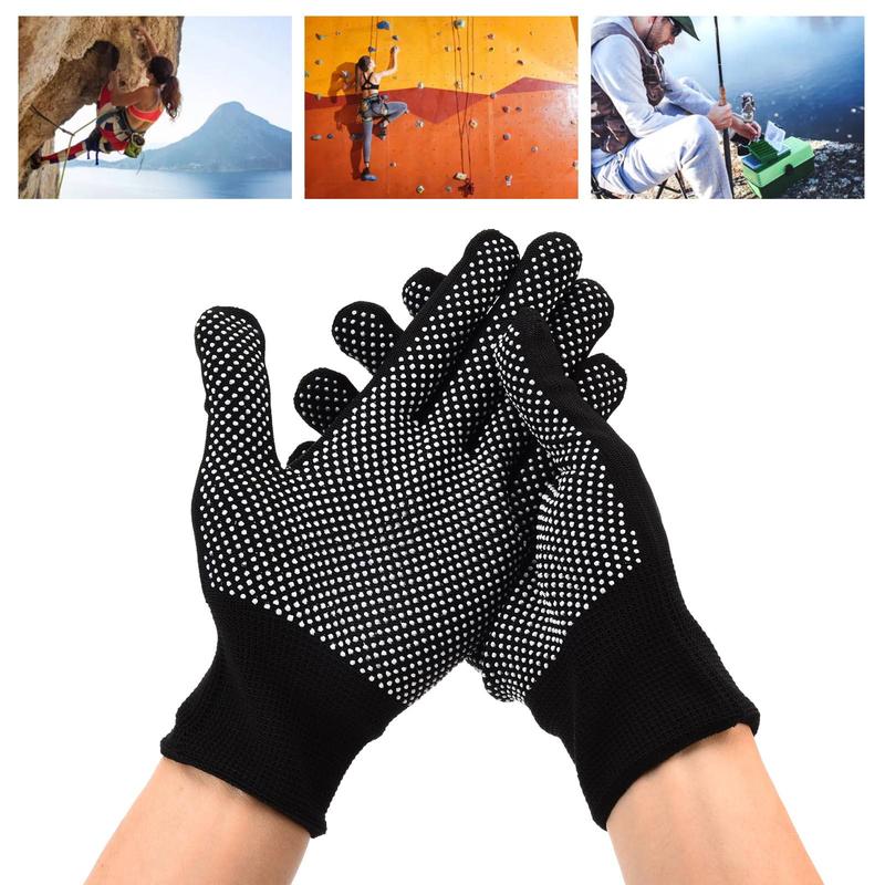 Non-slip & Wear-resistant Gloves, Elastic Breathable & Comfortable Gloves, Motorcycle Gloves Suitable for Cycling, Driving and Fishing