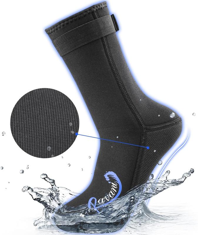 Neoprene Wading Socks,Dive Socks Men Women,Ottman Fabric Sole Provides Extra Durability