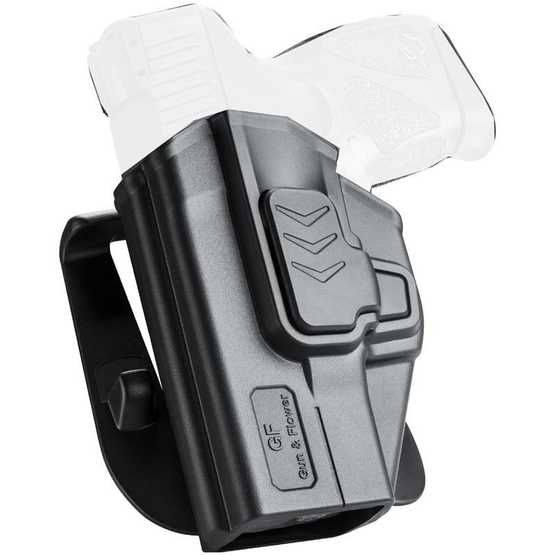 Gun&Flower OWB Thumb Release Holster Fit Taurus G2C G3C, Taurus Millennium G2 PT111   G2 PT140 Compatible with Red Dot Optics, Left Hand